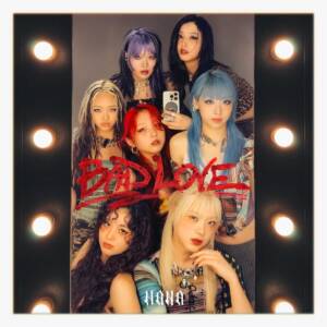 『HANA - BAD LOVE』収録の『BAD LOVE』ジャケット