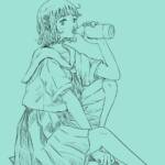 『H△G - 青春のシルエット』収録の『青春のシルエット』ジャケット