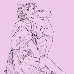 『H△G, 石川月菜(田中美海) - 線香花火』収録の『線香花火』ジャケット