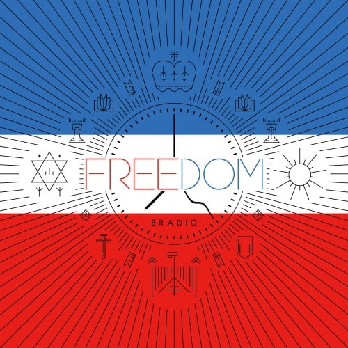 『BRADIO - FREEDOM』収録の『FREEDOM』ジャケット