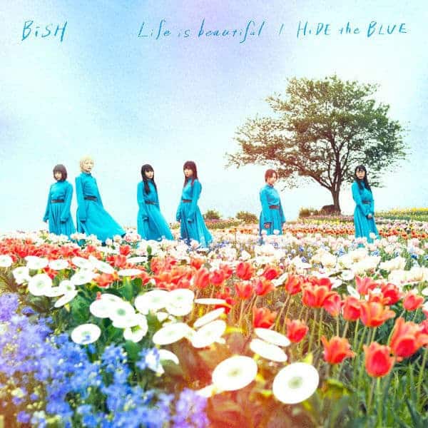 Cover art for『BiSH - HiDE the BLUE』from the release『』