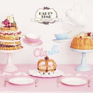 『ClariS - トパーズ』収録の『PARTY TIME』ジャケット